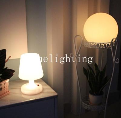 China Decoration Luminescent Character Rechargeable Remote Control Led Small Desk Lamp for sale