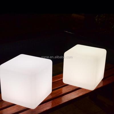 China hot new products cube night light plastic sitting cubes led 3d rgb size 40cm led cube 40*40*40cm for sale