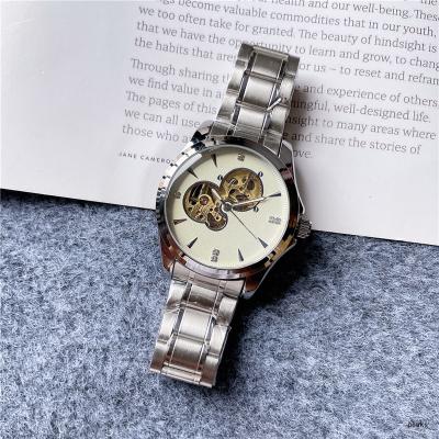 China Full Automatic Mechanical Stopwatch Stainless Steel Strap Men's Punctuality Hollow Out Luxury Fashion Mechanical Watch for sale