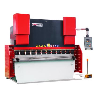 China Hotels MYT 6 Axis DA69T Control Servo Motor 10MM Steel Plate Hydraulic Press Brake Machine Times for sale