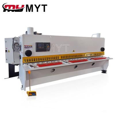 China Other MYT 8X4000mm E21S Guillotine For Hydraulic Metal Sheet Cutting / NC Shears for sale