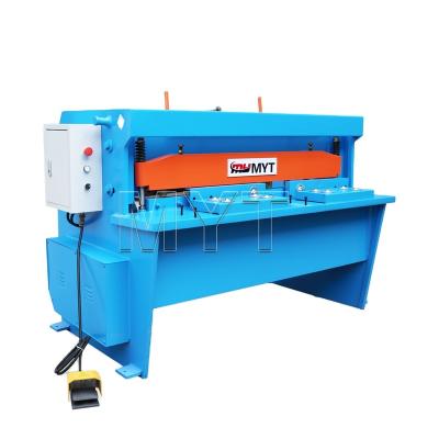 China Other Myt Electric Hydraulic Small CNC Guillotine Sheet Metal Plate Shearing Machine Price for sale