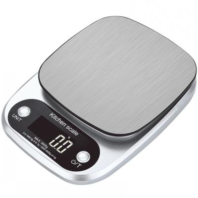 China WITH LID 3KG/0.1g Digital Electronic Kitchen Scale Digital Balance Alimentaire Grams for Weight Loss LED DisplayKichen Scale for sale