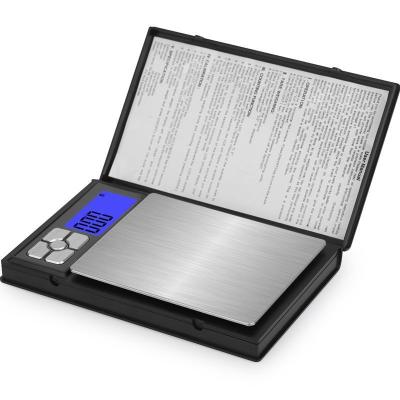 China WITH LID Notebook Jewelry Scale Professional High Precision Milligram Digital Scale 0.01g Accuracy Portable Table Scale Multi-function for sale