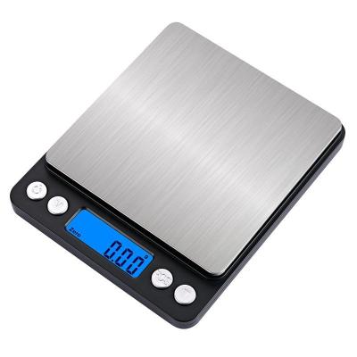 China WITH LID Household Production Food Weighing Scale Rechargeable Stainless Steel Baking Scale Electronic Digital Kitchen Scale for sale