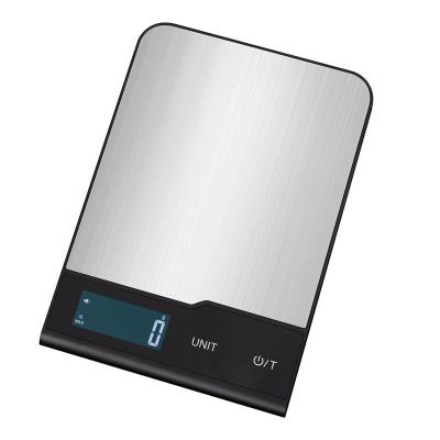 China WITH LID 15KG/1g Household Electronic Kitchen Scale Mini Size Protable Baking Scale for Weight Loss High-Precision Digital Balance for sale