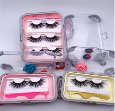 China Makeup Cruelty Free Seller Wholesale 3d Mink Lashes Thick 25mm Thick False Eyelashes 3d Eyelashes for sale