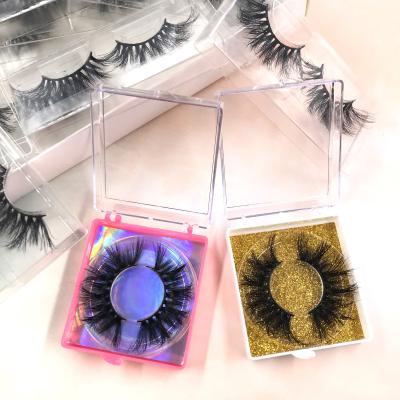 China 2020 Newest False Mink Eyelashes Wholesale False Mink Eyelashes 2020 Natural Long Silk Eyelashes Wholesale Packaging for sale