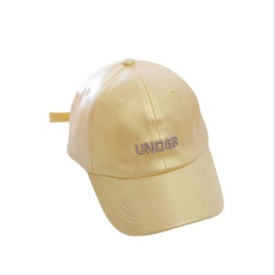 China COMMON smart fluorescent children's baseball caps embroidery hip-hop hats for sale