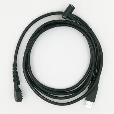 China Car Cable For USB A Male E Type To Audio , High Speed ​​Angled Type E Jack 6.35 Cable for sale