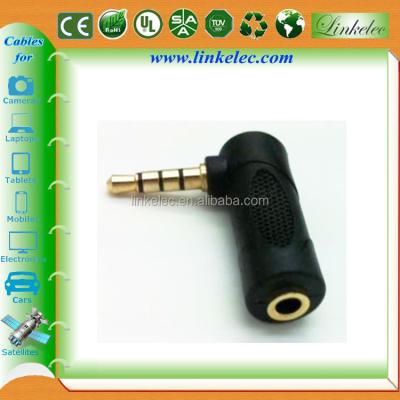 China audio & Angled Video 3.5mm Jack 4 Pole Jack Connector 3.5mm Male Audio Jack Connector for sale