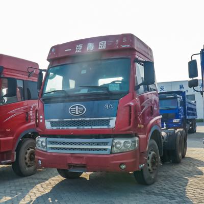 China Aluminum Alloy China Used Truck 6x4 10 Wheel Second Hand Faw Tractor Truck For Sale for sale