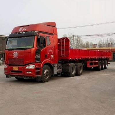 China FAW Truck Used Tractor Trailer 6x4 Used Head Truck For Sale 7015x2500x3910mm for sale