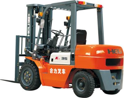 China Building Material Shop 3 Ton HELI Diesel Forklift Truck Electric Forklift For Sale for sale