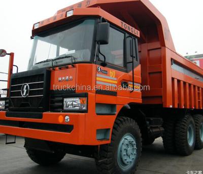 China Shacman 6x6 Mining Dump Truck For Coal Transport 17000x3500x2300mm for sale