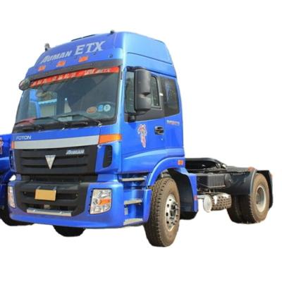 China FOTON ETX 6 Wheeler 420HP Engine Truck Head 4x2 Trailer Tractor For Sale 6000*2496*3835 for sale