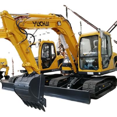 China Construction worksÂ   CHINA YUCHAI Mini Digger Excavator Hot Sale Construction Machine for sale