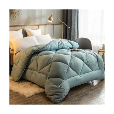 China Anti-pilling/Crease/Anti-Static/Soft/Winter Warm/Washable Polyester/Cotton Bed Quilt Soft Quilted Comforter Sets Bedding Luxury Goose Down Comforter for sale