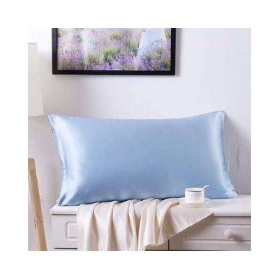 China Anti-Static 100% Silk Pillow Case Set Satin Skin-Friendly Silk Pillowcase With Zipper For Hair And Skin for sale