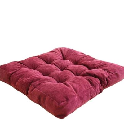 China PORTABLE Universal PP Cotton Full Filling Quilted Floor Seating Cushion Corduroy Kids Floor Cushion for sale