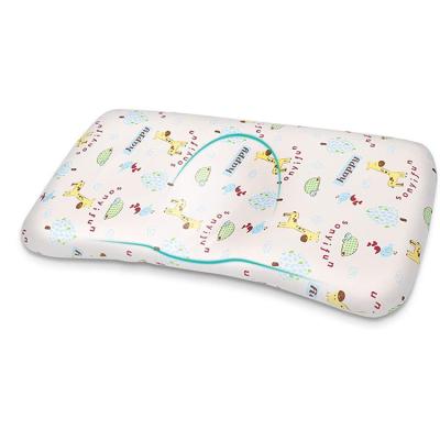 China Antistatic 100% Cotton Crib Pillow Cover Filling Slow Springback Mop Sleep Baby Pillow For Newborn for sale