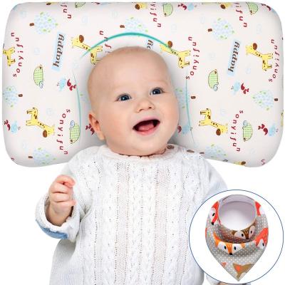 China Anti-static 100% Memory Foam Cotton Cartoon Animal Filling Slow Springback Mop Sleep Baby Pillow For Newborn Baby for sale