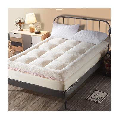 China Anti Dust Mite Warm Plush Fitted Terry Mattress Protector Sherpa Mattress Pad Memory Foam Mattress Quilting Topper for sale