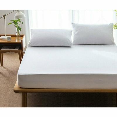 China Waterproof And Anti-allergic Material Mattress Cover Waterproof Fitted Mattress Pad for sale