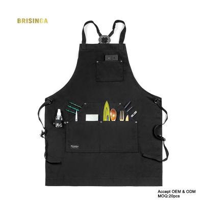 China Drink/Food Waterproof Cooking Bulk Unisex Apron Customized Logo For Waterproof Aprons for sale