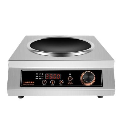 China Concave Electric Turbo Stove 3500W Induction Hotel High Speed ​​Wok Cooker Commercial Electric Induction Cooker for sale