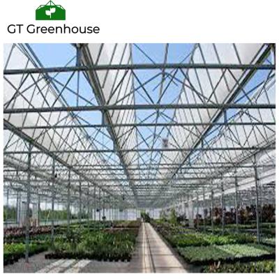 China Commercial Used Glass 8mm Tempered Glass Greenhouse For Sale for sale