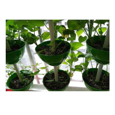 China Hydroponic Strawberry Stable Vegetable Spiral System Flower Fruit Structure Net Pot for sale