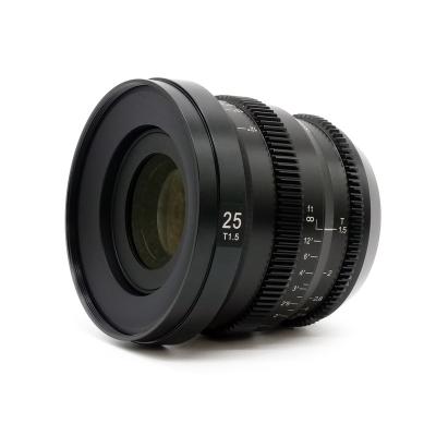 China CINEMATOGRAPHY 25mm CINEMATOGRAPHY 25mm SLR Telephoto Cinema Lens Cinema Magic Lens MicroPrime Manual Focus and Prime Lens for M43 MFT Olympus Panasonic Lumix for sale