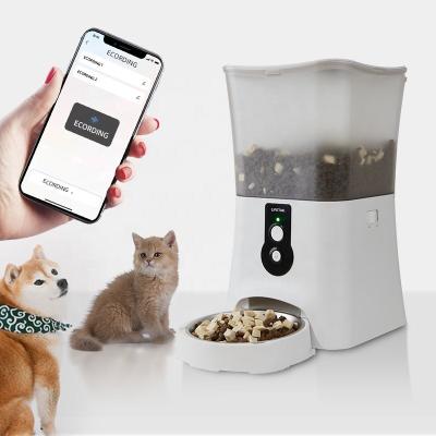 China Wholesale High Quality Automatic Pet Smart Cat And Small Dog Feeder Automatic Pet Feeder for sale