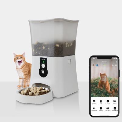 China Auto Dog Microchip Auto Feeder Cat Food Smart Pet Automatic Feeder for sale