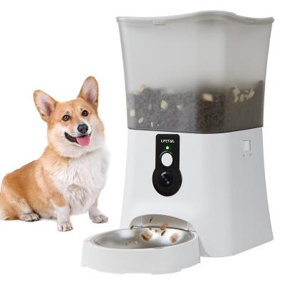 China Automatic Lifetail Amazon best selling wholesale cats food feeder dog smart automatic pet feeder for sale