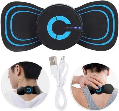 China Mini Electric Pocket Neck Muscle Massager EMS Muscle Stimulator for sale