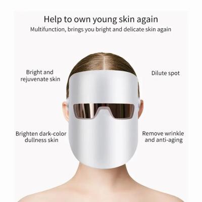 China Van het LEIDENE Licht van de de Huidverjonging Therapie Gezichtsmasker Gezichts de Schoonheidsmateriaal Te koop