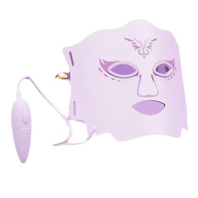 China Skin Care LED Red Light Therapy Mask PDT Technology Home Use Silicone LED Therapy Mask for sale