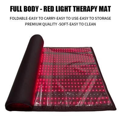 China Pérdida de peso Pad de terapia de luz roja cerca de infrarrojos cinturón rojo LED para esterillas de yoga en venta