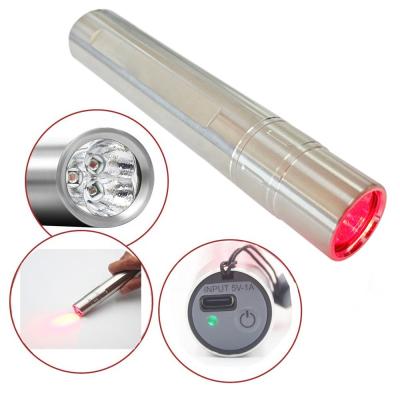 Κίνα Collagen-Boosting 9W 3Pcs LED Red Light Therapy Torch 630nm for Skin Rejuvenation προς πώληση