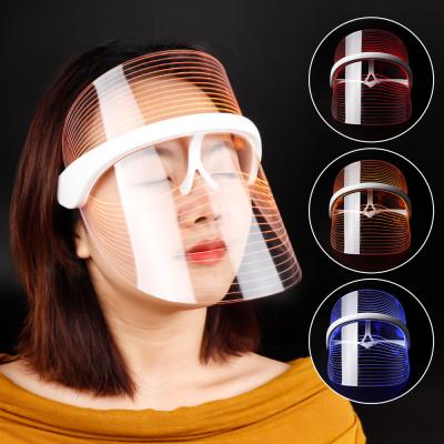 China Rechargeable LED Light Therapy Face Mask Photon Therapy Light for sale