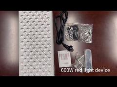 600w red light panel