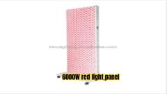 6000W whole body red light therapy panel 