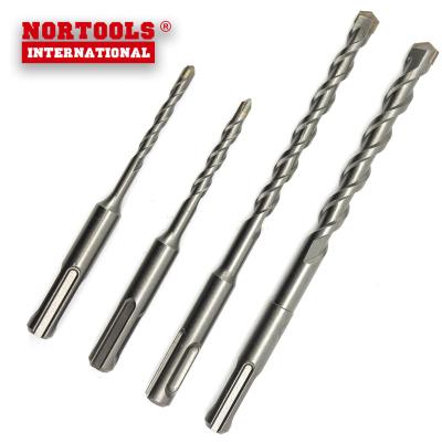 China 4PCS Carbide Concrete Tip Sandblaster SDS Concrete Drill Bits Plus Masonry Drills for sale