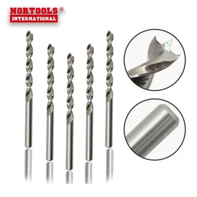 China Fast Speed ​​Drilling Professional Fully Ground Bright Finish HSS Brad Point Wood Bits for sale