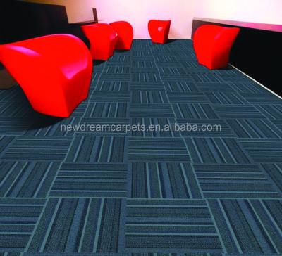 China Manufactured High Quality Jacquard Tile Office Carpet Fire Retardant Carpet for sale