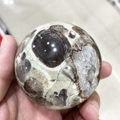 China Wholesale Healing Crystal Stone Natural Ocean Jasper Crystal Ball Marine Agate Sphere from China for sale