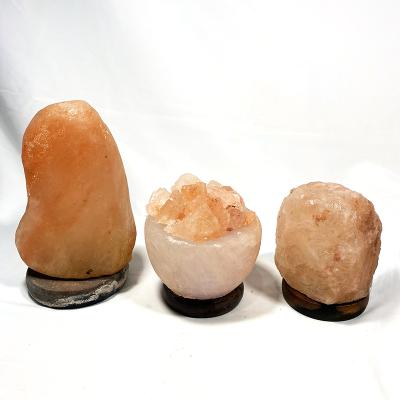 China China Wholesale Natural Stone Crystal Lamp Crafts Healing Rough Himalayan Salt Lamp for Decoration for sale