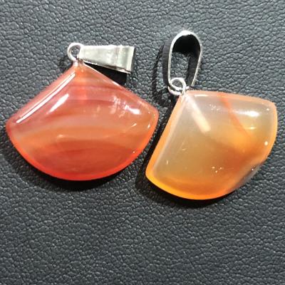 China China Wholesale Healing Crystal Pendant Natural Chromatic Crystal Agate Pendant For Gift for sale